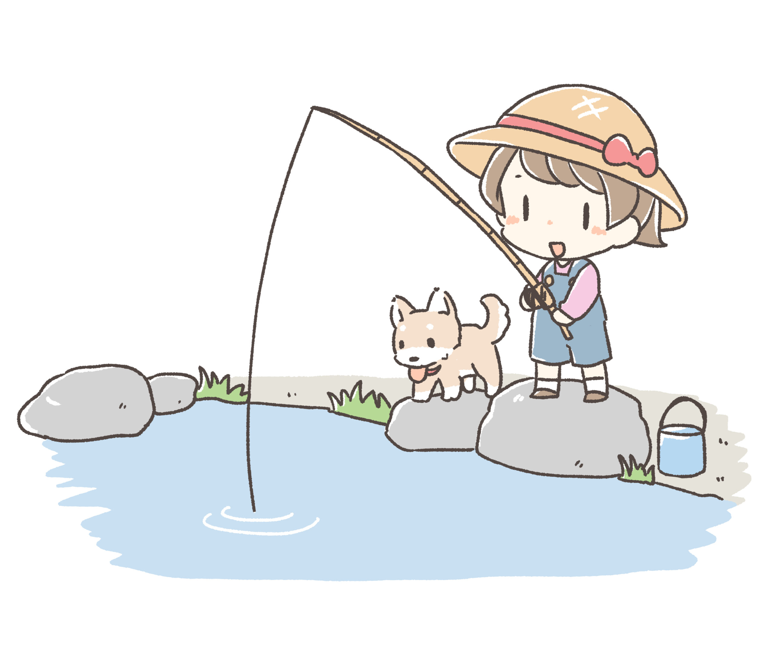 舎人公園の釣り
