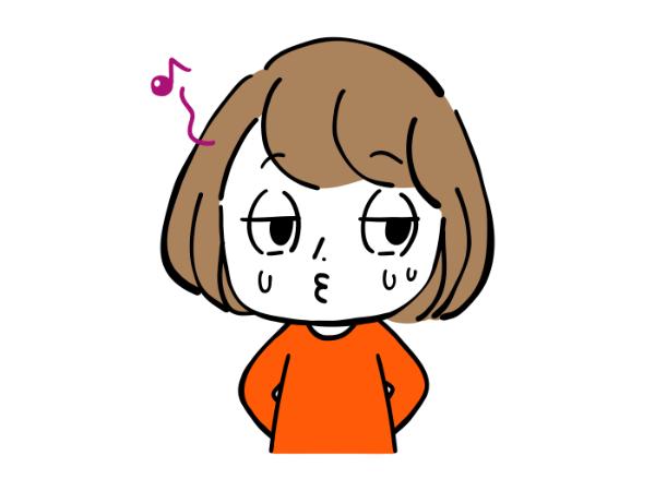 嘘をつくと不安