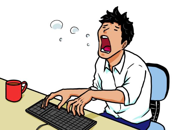 眠い行動