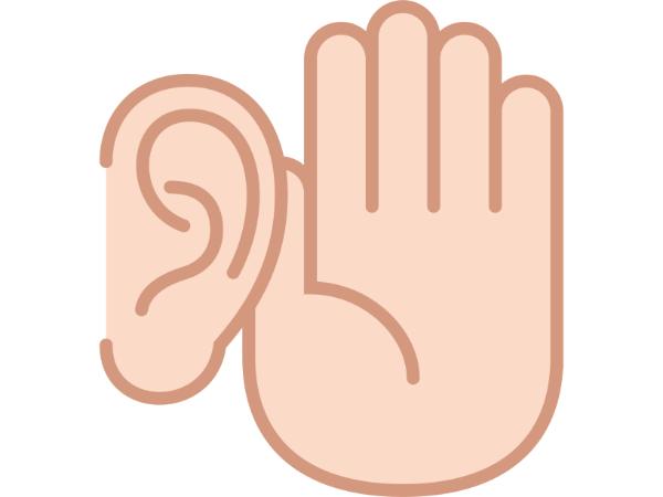 聞く耳を持たない